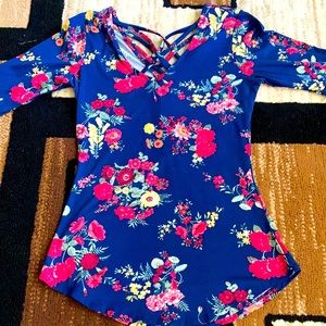 Floral print top